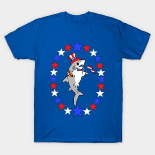 Patriotic Shark T-Shirt